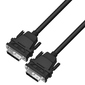 Greenconnect Кабель DVI-D 1.8m,  черный,  OD 8.5mm,  28 / 28 AWG,  DVI / DVI,  25M / 25M,  двойной экран  (GCR-DM2DMC-1.8m)