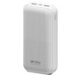 HIPER RPX30000 Внешний аккумулятор Li-Pol 30000 mAh QC 3A+2.4A 2xUSB 1xType-C белый