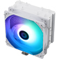 Кулер для процессора /  Thermalright Assassin X 120 Refined SE White Argb  (4-pin PWM,  148mm,  Ni / Cu,  4x6mm,  ARGB,  1x120mm,  66.17CFM,  25.6dBA,  1550RPM,  S: 1200,  1700,  1851,  115X,  AM4,  AM5,  white)