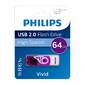 Флеш накопитель 64GB PHILIPS VIVID2.0 64GB,  USB 2.0