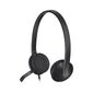 Гарнитура Logitech H340 черная,  USB,  поворотный микрофон,  кабель 1.8м