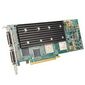 Видеокарта Matrox Видеокарта Matrox  (MURA-MPX44HF) 4 outputs,  4 inputs PCIe x16  (Gen2) 2GB1 64 Gbit / sec,  out SL-DVI 2048x1152,  output: RGB  (VGA) 2048x1536 ,  input: SL-DVI 1920x1200,  RGB  (VGA) 2048x1536,  Component  (YPbPr) 1080i,  S-Video NTSC / PAL / SECAM,  Composite NTSC / PAL / 