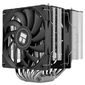 Кулер для процессора /  Thermalright Royal Knight 120 SE  (4-pin PWM,  155mm,  Ni / Cu,  6x6mm,  2x120mm,  66.17CFM / 59CFM,  25.6dBA / 26.1dBA,  1500RPM / 1800RPM,  S: 1200,  1700,  1851,  115X,  AM4,  AM5,  silver,  black)