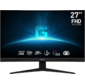 MSI 27" G27C4 E3 черный VA LED 1ms 16:9 HDMI полуматовая 250cd 178гр / 178гр 1920x1080 180Hz DP FHD 4.5кг