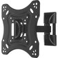 Кронштейн для телевизора Ultramounts UM 865 черный 23"-42" макс.20кг настенный поворотно-выдвижной и наклонный