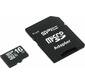Флеш карта microSDHC 16Gb Class10 Silicon Power SP016GBSTH010V10SP + adapter
