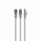 Cablexpert Патч-корд FTP PP6-1.5M кат.6,  1.5м,  литой,  многожильный  (серый)
