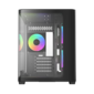 корпус Ocypus Iota C50 BK Curve ARGB Digital,  MATX,  Type-C*1,  USB3.0*2,  REAR 1x120mm ARGB,  MB SIDE 2x120mm ARGB