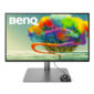 Benq PD2725U LCD 27'' 16:9 3840x2160 (UHD 4K) IPS,  60 Гц,  250cd / m2,  H178° / V178°,  1200:1,  20M:1,  1, 07 миллиардов цветов,  5ms,  VGA,  2xHDMI,  DP,  USB-Hub,  Height adj,  Swivel,  Speakers,  Black