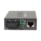 10 / 100TX - 100Base-FX  (SC) Single Mode Bridge Fiber Converter - 15KM,  LFPT