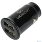 Cablexpert Автомобильное зарядное устройство 12Вт,  2.4А,  2xUSB,  черный,  пакет  (MP3A-UC-CAR21)