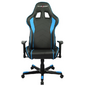 DXRacer OH / FE08 / NB Компьютерное кресло игровое Formula series,  цвет черный с синими вставками,  нагрузка 120кг.