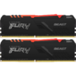 Kingston DRAM 16GB 3733MHz DDR4 CL19 DIMM  (Kit of 2) FURY Beast RGB EAN: 740617318999