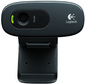 Logitech HD Webcam C270,  USB 2.0,  1280*720,  3Mpix foto,  Mic,  Black