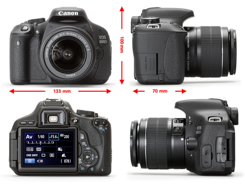 Canon d600 карта памяти