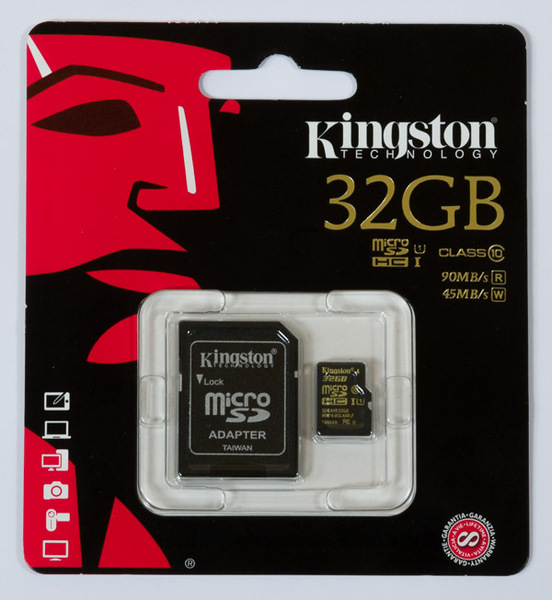 Карта памяти kingston 32gb class 10